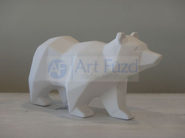 Faceted Bear Figurine ~ 9.75 x 3.75 x 5.25