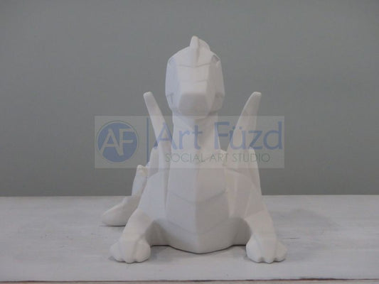 Faceted Dragon Figurine ~ 10.5 x 6 x 6.25