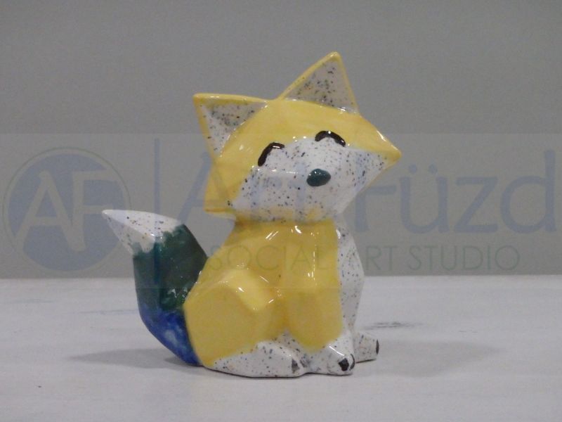 Fuchs Facet-ini Figur ~ 4,5 x 2,75 x 4,75