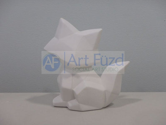 Fox Facet-ini Figurine ~ 4.5 x 2.75 x 4.75