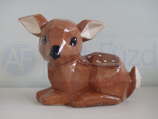 Fawn Facet-ini Figurine ~ 6 x 3.25 x 4.25