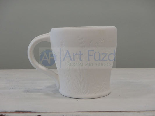 Engraved Meadow Scenery Mug (16 oz.) ~ 4.25 in. dia. x 4.25 in. high