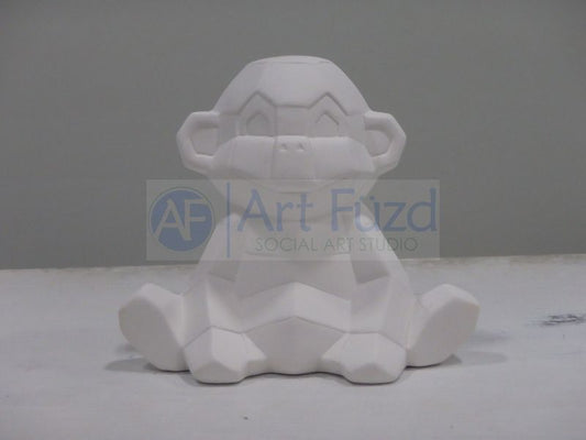 Monkey Facet-ini Figurine ~ 5.25 x 3.25 x 4.5