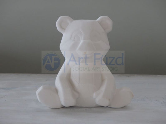 Teddy Bear Facet-ini Figurine ~ 3 x 5 x 4.75