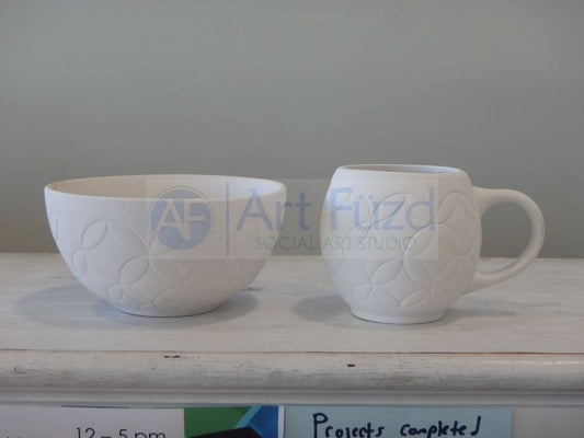 Mosaic Flower Cereal Bowl ~ 6.25 in. dia. x 3.25 in. high