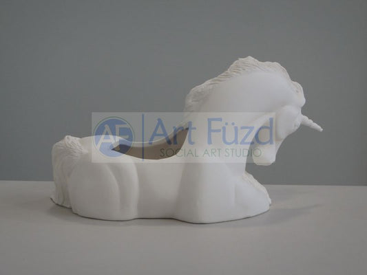 xxx-Large Vintage Style Unicorn Planter ~ 12 x 6.5 x 6.25 high