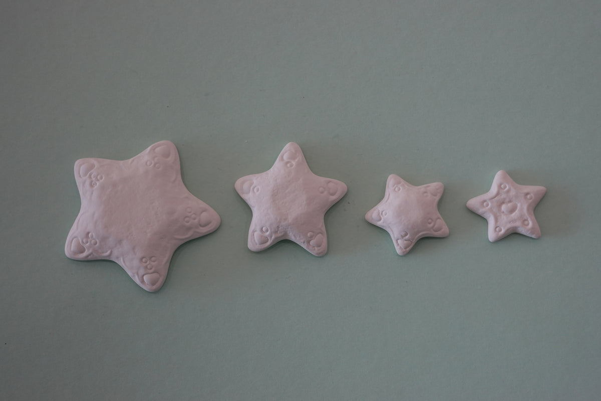 Bundle:  4 puffy stars (assorted sizes) ($38)