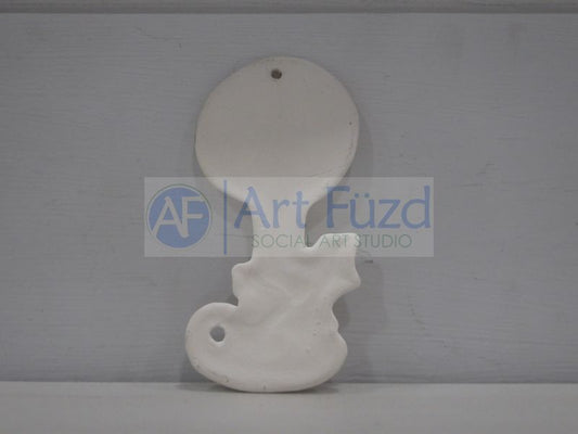 Flat Vintage Candle Holiday Ornament ~ 2 x 3.75