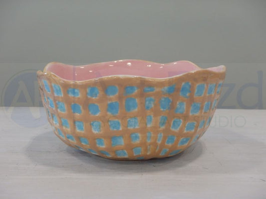 Waffle Cone Ice Cream Bowl ~ 4.5 x 3