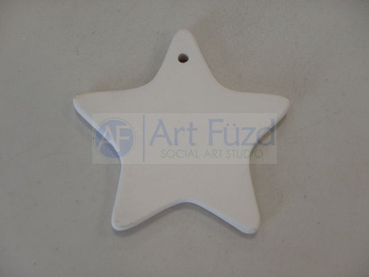 Flat Star Holiday Ornament ~ 3.25 x 3.5