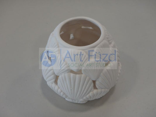 Large Shell Lantern ~ 5 x 4.75