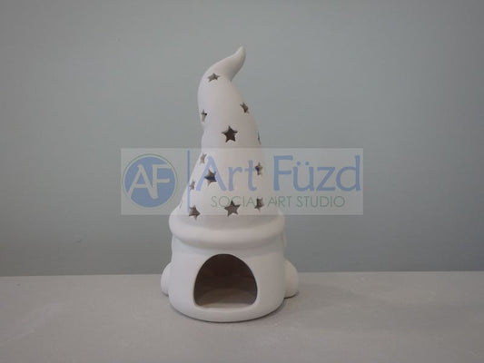 Tall Hatted Gnome Lantern ~ 5 x 8.75