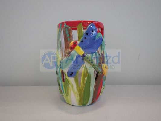 Dragonfly Lantern ~ 3.75 in. dia x 5.75 in. high