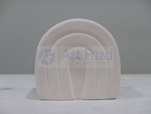 Happy Rainbow Vase or Container ~ 4.75 x 4.25