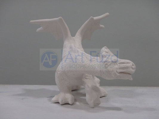 Large Crouching Dragon Figurine ~ 9.5 x 8
