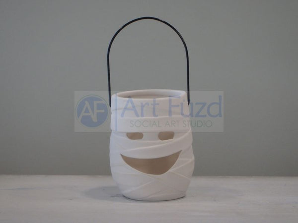 Mummy Lantern with Handle ~ 4 x 5.25