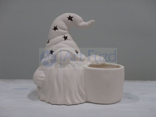 Gnome Planter Lantern ~ 7.5 x 7.5