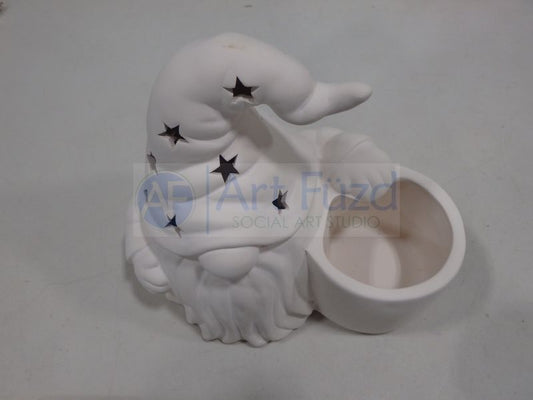 Gnome Planter Lantern ~ 7.5 x 7.5