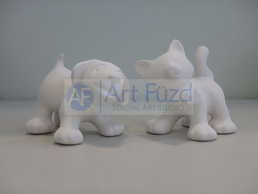 Figura de gato de pie ~ 4,75 x 5,5