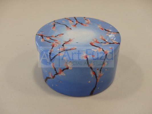 Large Round Box ~ 4.5 in. dia.