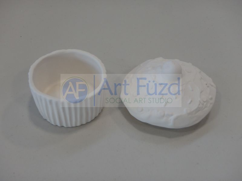 Cupcake-Box mit Deckel ~ 4 x 3,75