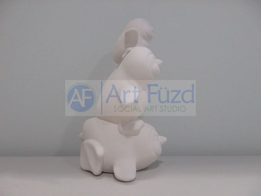 Banco Pila de Pingüinos, incluye Tapón ~ 5 x 8,75