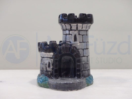 Castle Bank, includes Stopper ~ 5 x 6