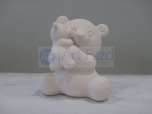 Mama Bear and Baby Bear Loveable Figurine ~ 6 x 6.5