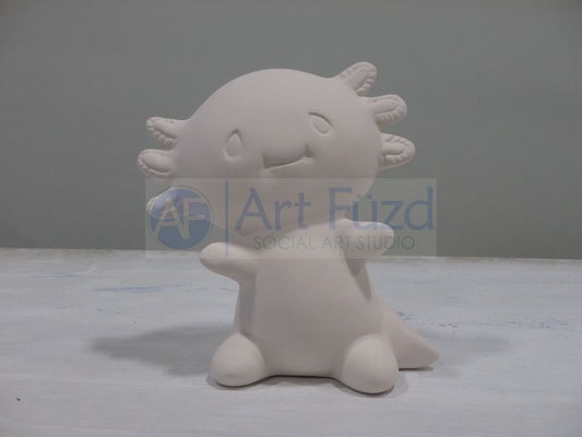 Axolotl Salamander Party Animal ~ 4 x 4.75