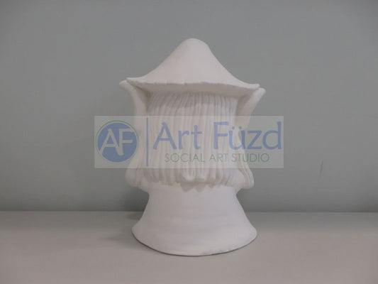 Large Verne Woodland Gnome Sleeping and Sitting with Hands Clasped Figurine ~ 8 x 7.75 x 11