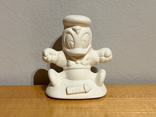 xxx-Small Baby Donald Duck with Bottle ~ 2.75 x 1.5 x 2.75