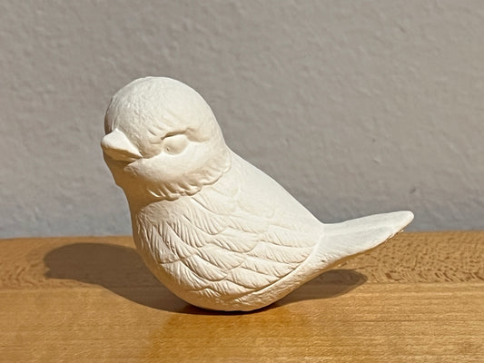 xxx-Small Bird Looking Sideways ~ 2 x 1 x 1.75