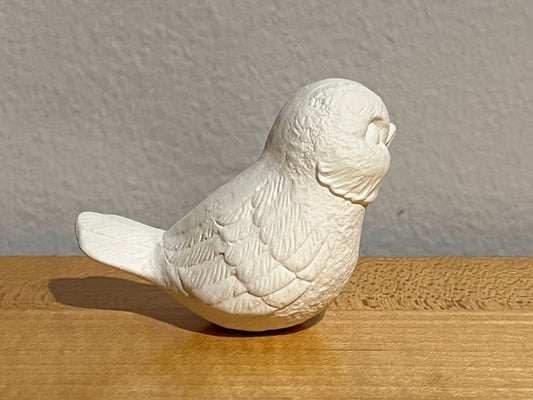 xxx-Small Bird Looking Sideways ~ 2 x 1 x 1.75