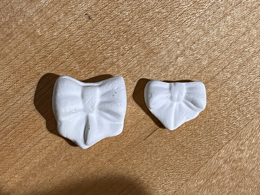 CLEARANCE - Small Bisquie - Clothing Bow ~ approx. 1 x 1