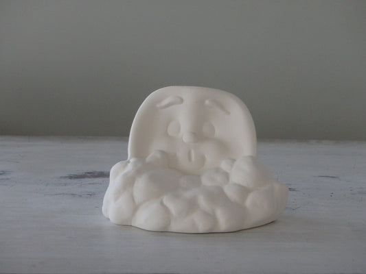 Small Cloud with Face on Top ~ 3.75 x 2.25 x 2.5