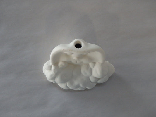 Small Cloud with Face on Top ~ 3.75 x 2.25 x 2.5