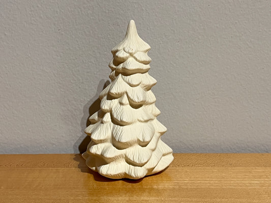 Kleiner realistischer Baum (ohne Löcher) (ohne Sockel) ~ 2,75 Zoll Durchmesser x 4,5 Zoll hoch