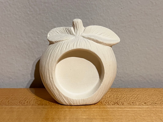 Manzana pequeña de pie con espacio abierto para fotografía ~ 2 x 1 x 2,25