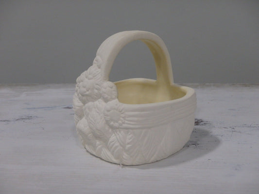 xxx-Cesta de mimbre con forma de osito de peluche pequeño ~ 3 x 3 x 3,25