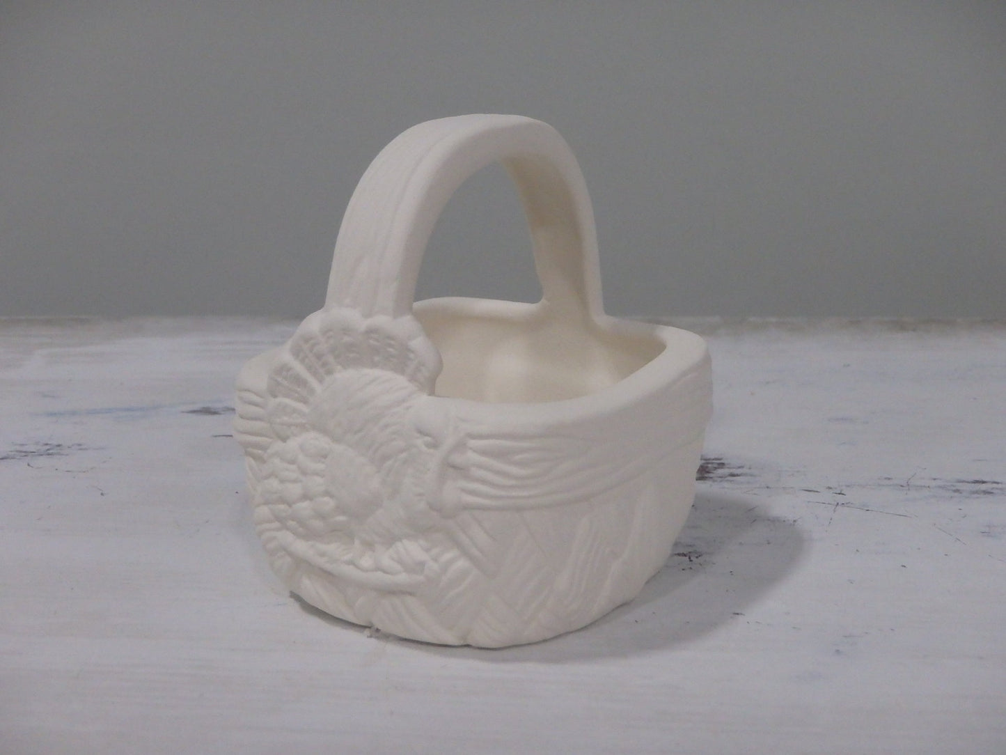 xxx-Cesta de mimbre de pavo pequeña ~ 3 x 3 x 3,25