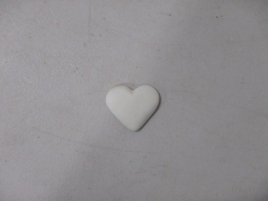 XX-Small Flat Heart Bisquie ~ 1.25 x 1.25