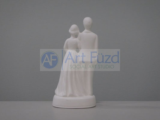 Formal Dress Bride and Groom Figurine ~ 3.25 x 2.5 x 6.25