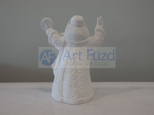 Medium Vintage Santa 60's Peace Figurine ~ 7 x 5 x 8.5