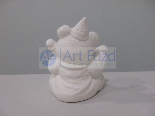 Small Calendar Bear Figurine for month of January ~ 2.75 x 2.5 x 3