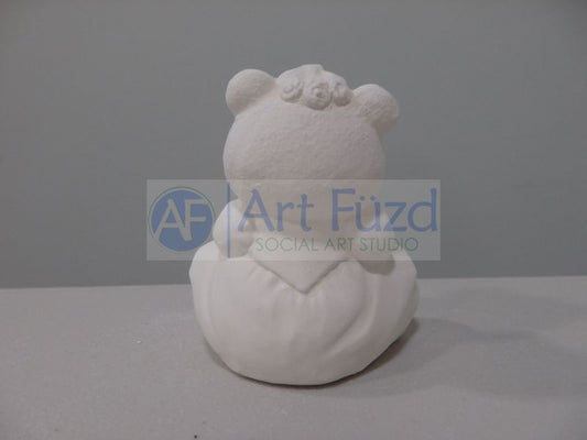 Small Calendar Bear Figurine for month of June ~ 2.5 x 1.75 x 3