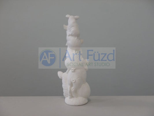 Figura de cinco cerditos felices (3,5 x 3 x 9)