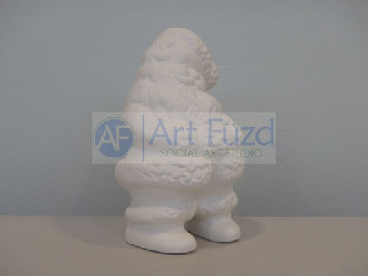 Medium Vintage Santa Claus with Folded Hands (Goes with Mrs Claus Knitting) Figurine ~ 4.75 x 3.5 x 9