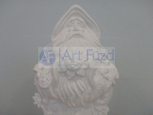 Medium Vintage Celestial Santa Figurine ~ 5.25 x 5 x 9