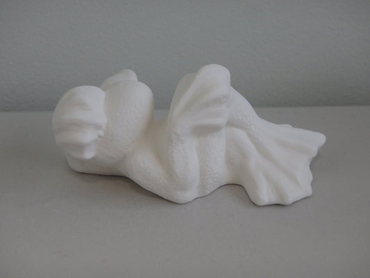 Small Lounging Frog Figurine ~ 4.25 x 2 x 2