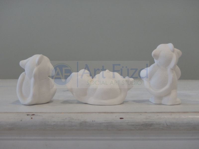 Small Chubby Dragon Figurine ~ approx. 3 in. high